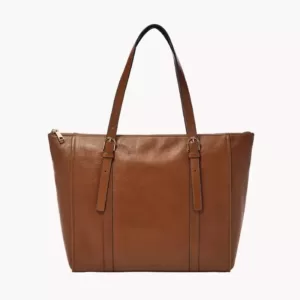 tas tote wanita Fossil Carlie Tote brown