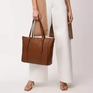 tas tote wanita Fossil Carlie Tote brown