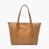 tas tote wanita Fossil Carlie Tote Camel