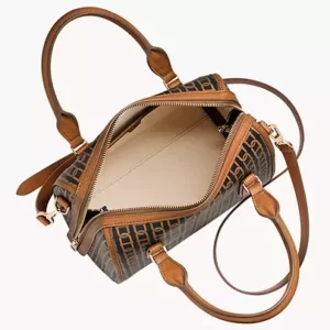 Fossil Williamson Satchel Brown Multi