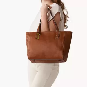 tas wanita Fossil Emma Tote Brown