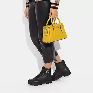 tas wanita Coach Mini Darcie Carryall Silver Canary